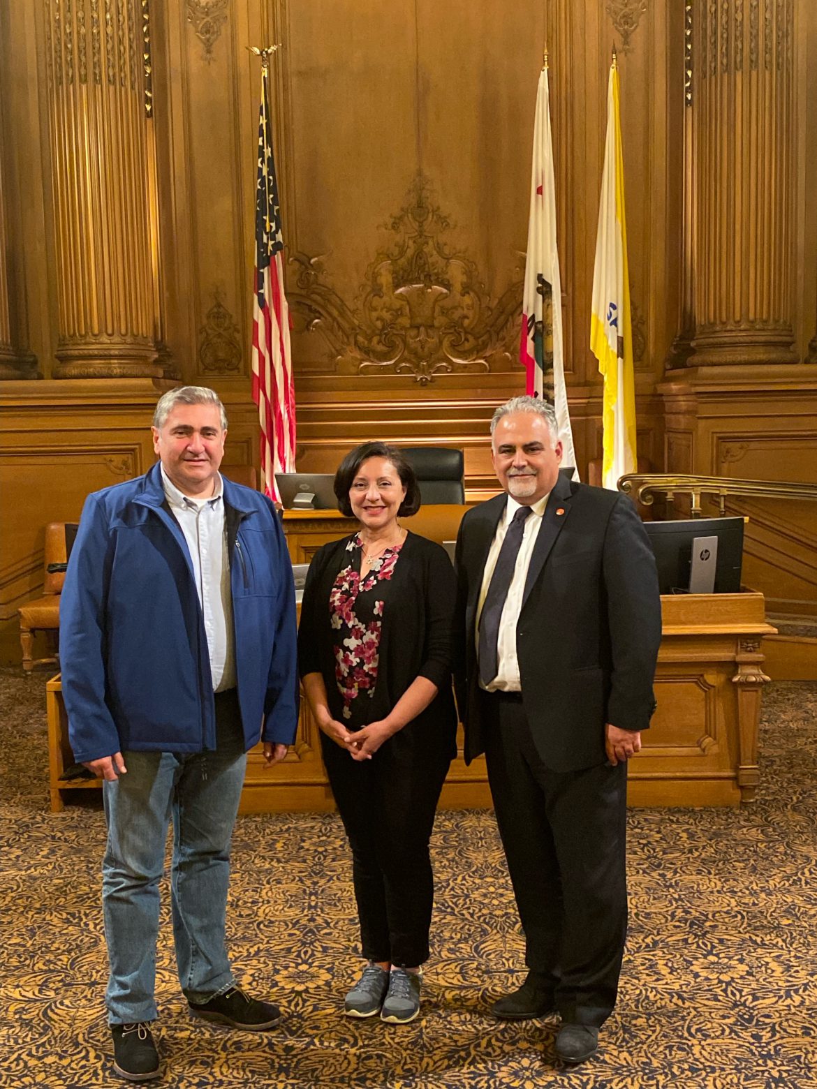 Armenian MP Arthur Khachatryan Meets with San Francisco Supervisor Melgar and Community