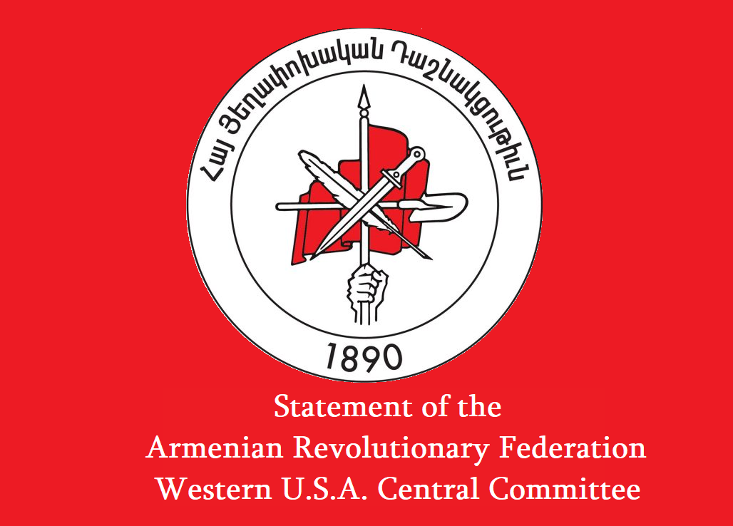 May 28th Statement by ARF Western USA Central Committee