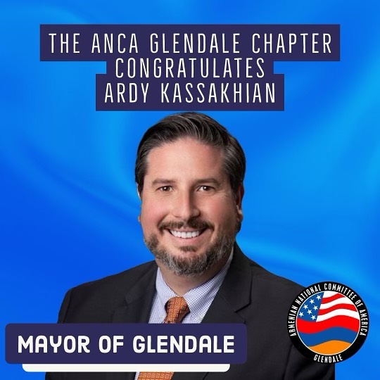Ardashes Ardy Kassakhian becomes Glendale’s mayor