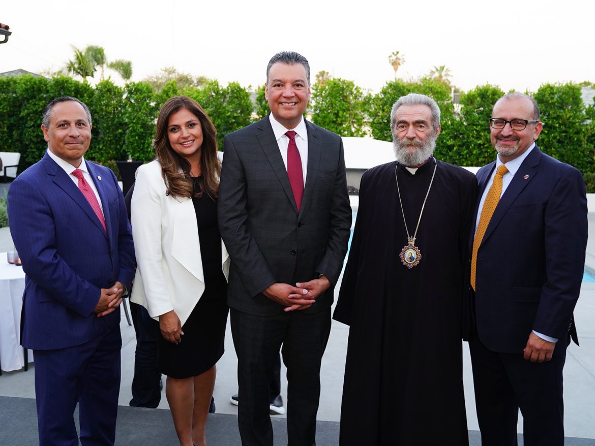 Armenian Americans Gather to Support U.S. Senator Alex Padilla’s Election Campaign