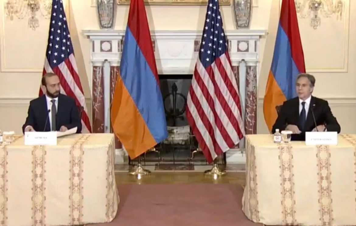 U.S. Secretary Blinken Praises “Democratic Reforms” in Armenia Even as Hundreds are Jailed and Police Use Brutal Violence