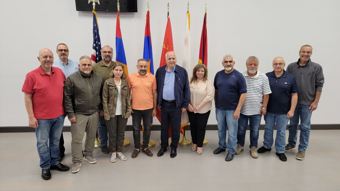 ARF Western U.S. Central Committee Meets with ARF Western Europe Chairperson
