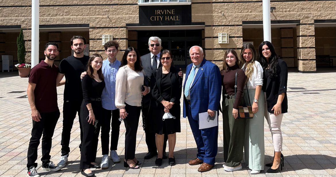 Armenian community meets with Irvine Mayor Farrah N. Khan