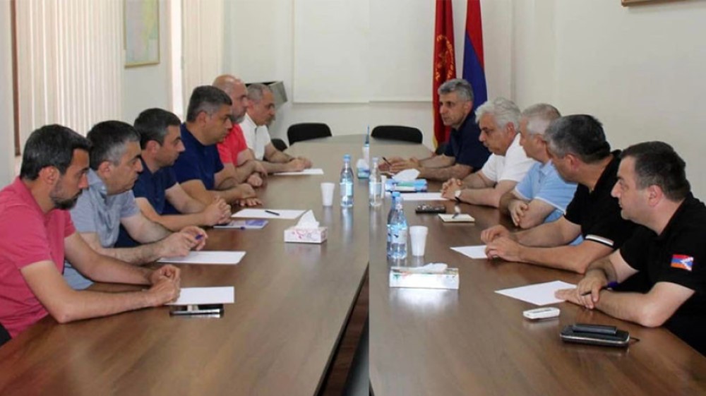 Resistance Movement Leaders Meet Artsakh Opposition