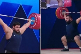 Armenia Wins Two More Medals at European Weightlifting Championships