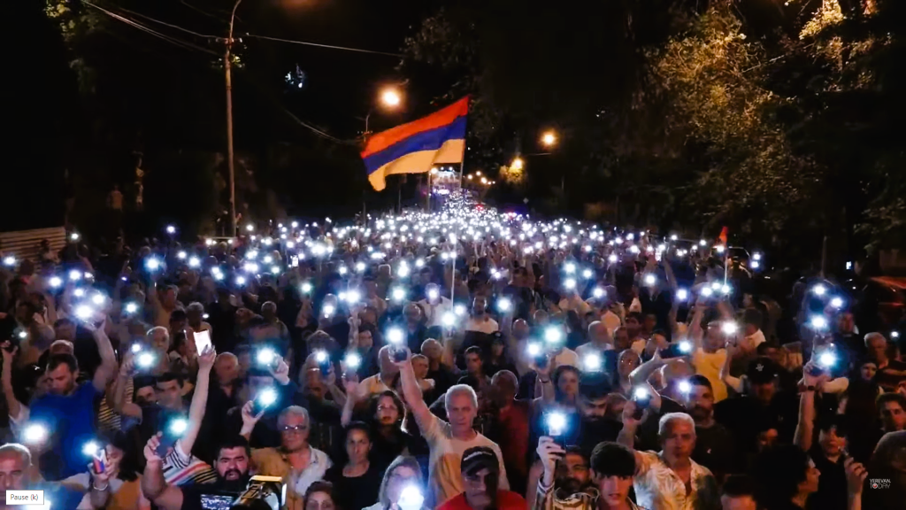 «Առանց Նիկոլ Հայաստան»․ «Դիմադրություն» շարժման հանրահավաքը եւ երթը