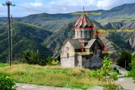 Azerbaijan Plans to Turn Berdzor Armenian Church into Mosque