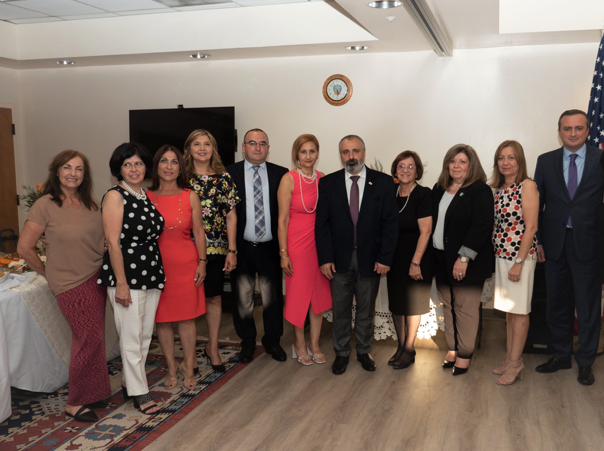 ARS of Western USA Hosts Meeting with Foreign Minister of Artsakh David Babayan