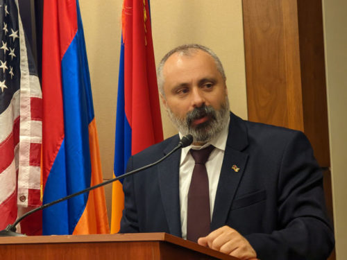 Artsakh Foreign Minister Delivers Keynote Address at Congressional Salute to Artsakh