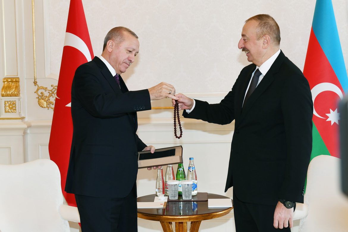 Presidents of Turkey and Azerbaijan Split The Loot of the 2020 Artsakh War