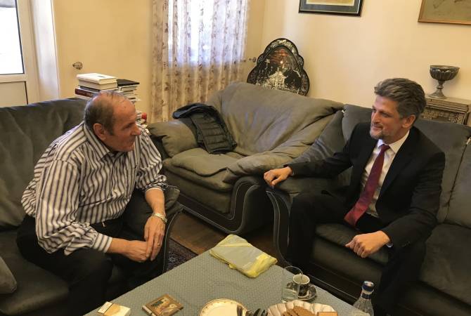 Levon Ter-Petrosyan Meets with Turkey Member of Parliament Garo Paylan in Yerevan