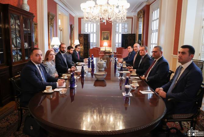 Delegations Led by the Foreign Ministers of Armenia and Azerbaijan Meet in Washington
