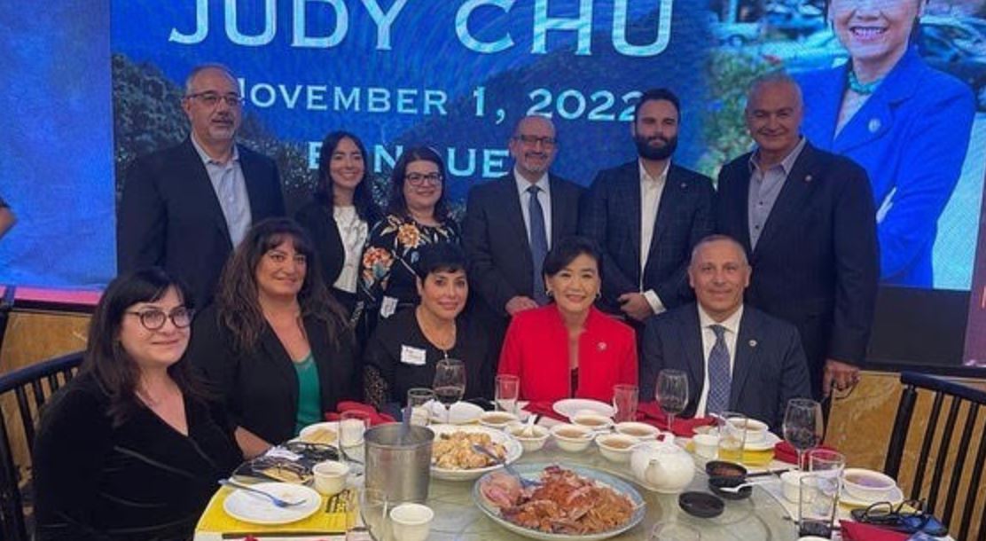 ANCA Representatives Meet with Rep. Judy Chu and California State Legislators at Annual Banquet