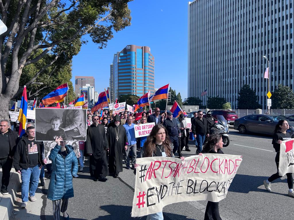 Greater Los Angeles community-wide march for Artsakh