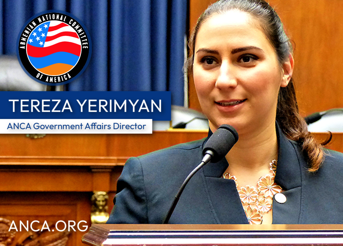 ANCA Testifies for Expanding Humanitarian Aid to Artsakh, Stopping Military Aid to Azerbaijan