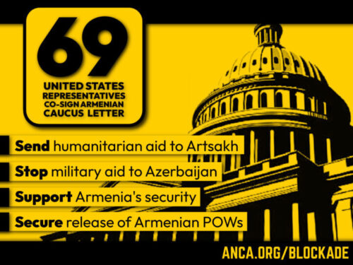 69 U.S. Representatives from 18 States Seek Termination of U.S. Military Aid to Azerbaijan
