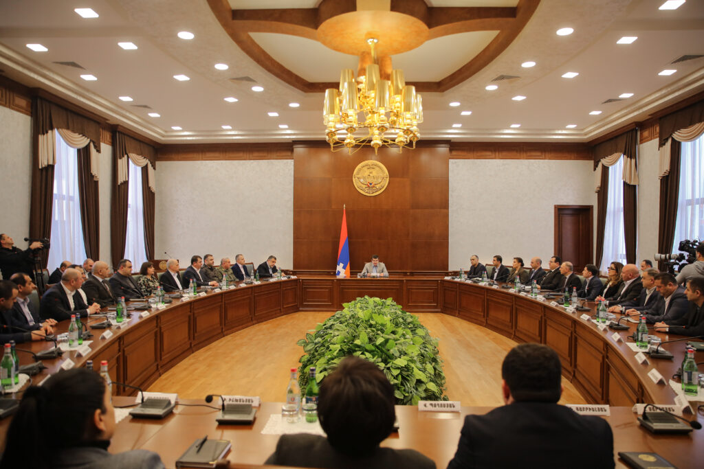 Artsakh President Announces Ruben Vardanyan’s Replacement as State Minister