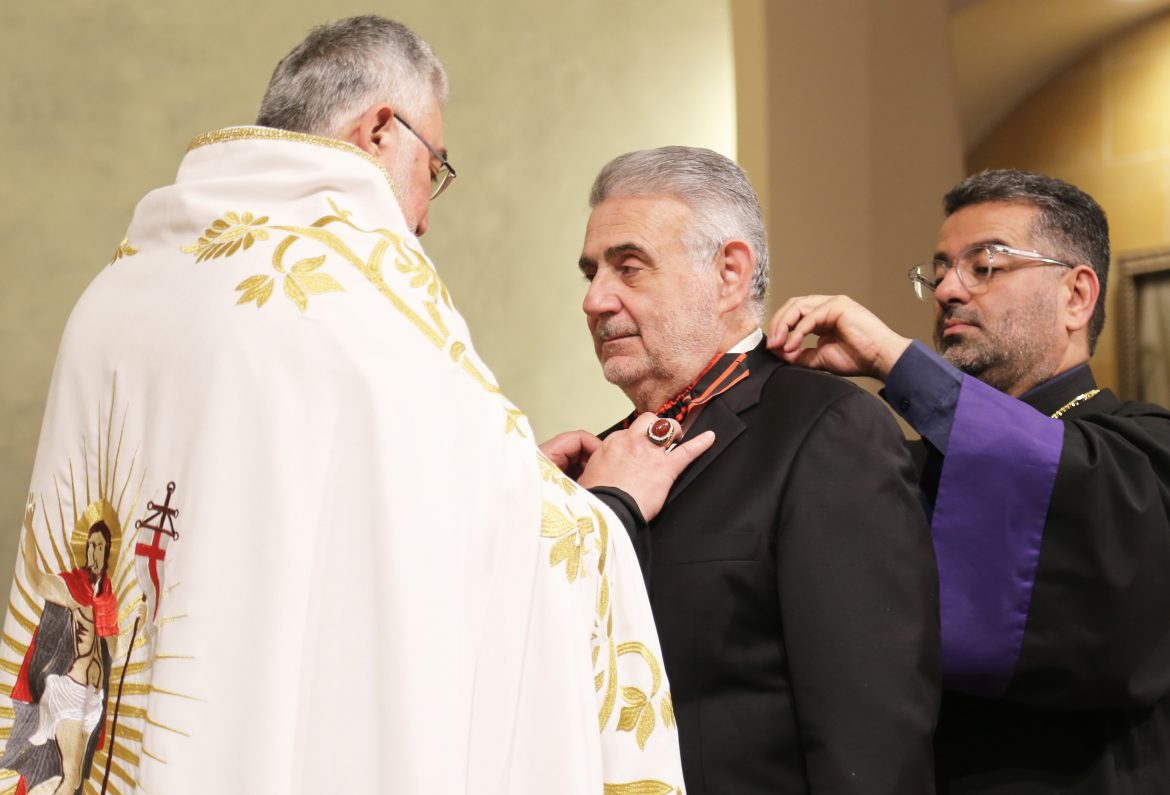 Arsen Danielian Awarded Order of Knight Commander by Pope Francis