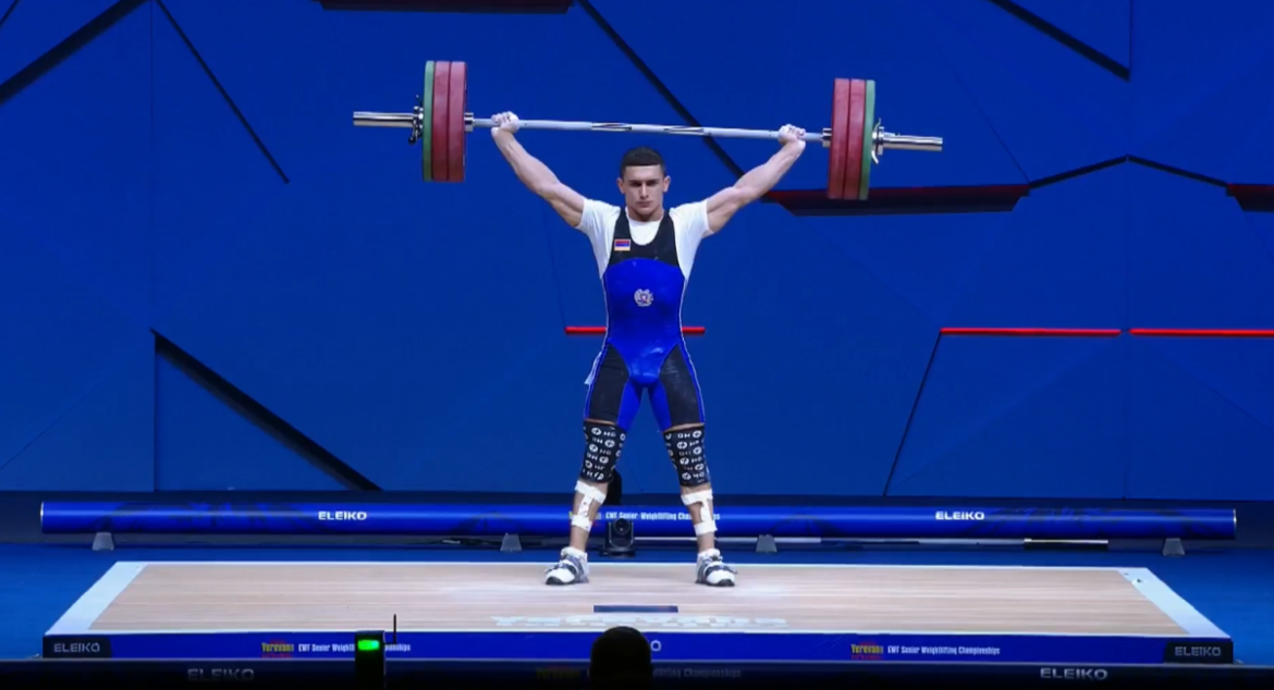 Weightlifting: Armenia’s Gor Sahakyan Crowned European Champion
