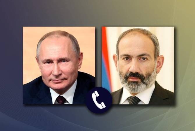 Pashinyan, Putin Discuss Situation In Artsakh