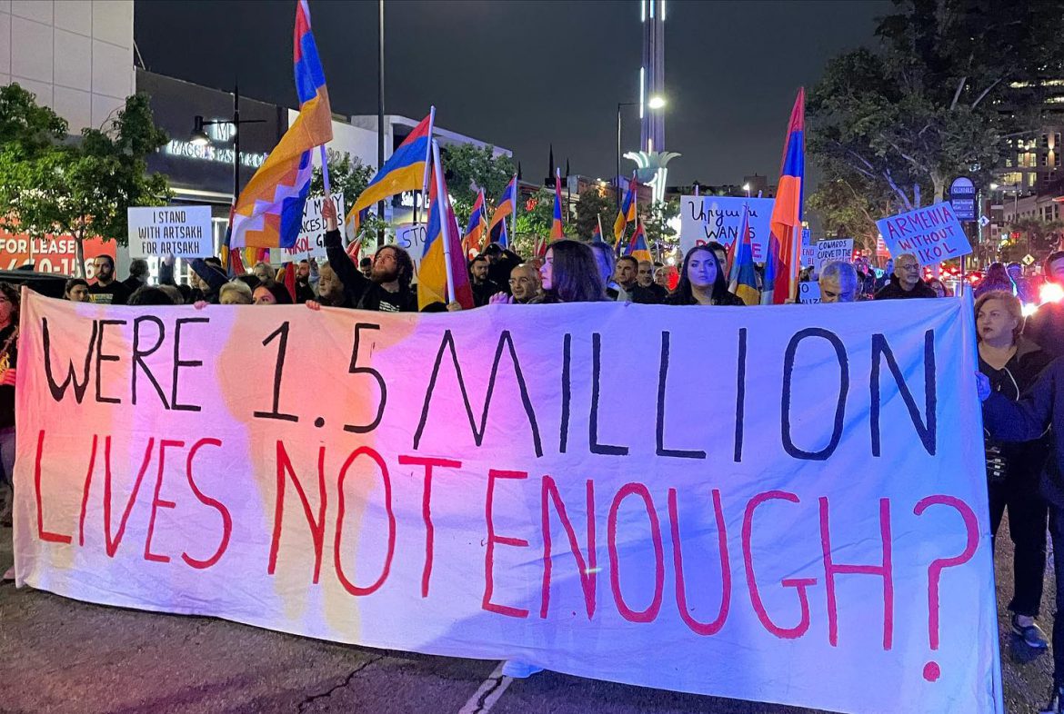 “United for Artsakh” Rally in Glendale