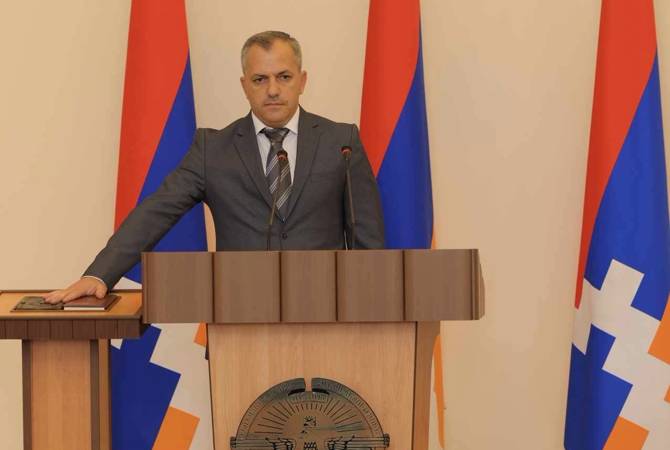 Տեղի է ունեցել Արցախի նորընտիր նախագահի երդմնակալութիւնը
