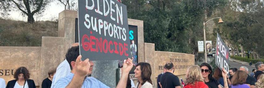 BREAKING: Hundreds of Armenian-Americans Rally for Artsakh in Simi Valley at Republican Presidential Debate