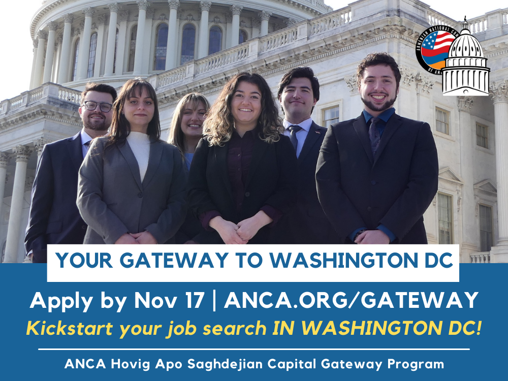 Recent Armenian American Graduates: Kick-Start your Careers in Washington, DC