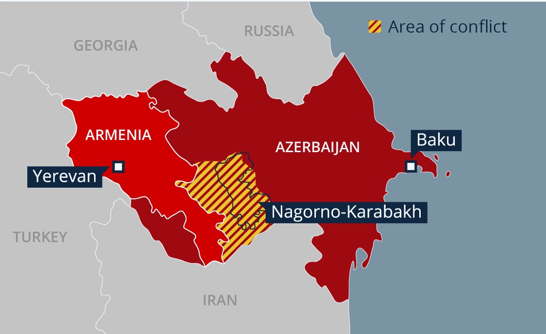 Failed peace negotiations between Armenia and Azerbaijan