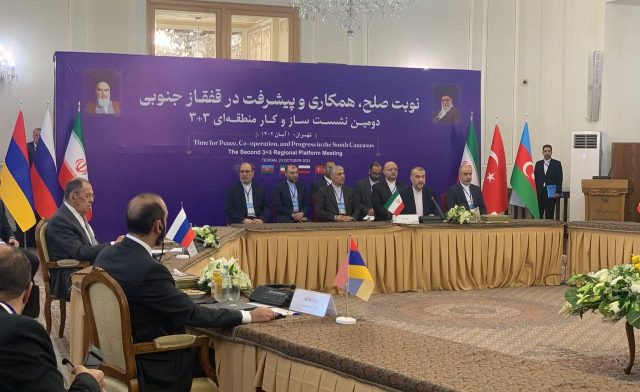 “3+3” Meeting on the South Caucasus Started in Tehran