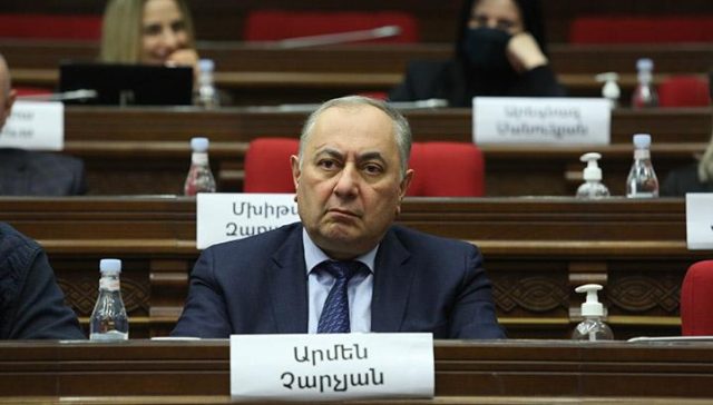 Hayastan Faction MP Dr. Armen Charchyan Will Resign from Parliament