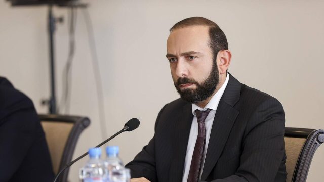Mirzoyan to Skip CIS Council of Foreign Ministers Meeting in Bishkek