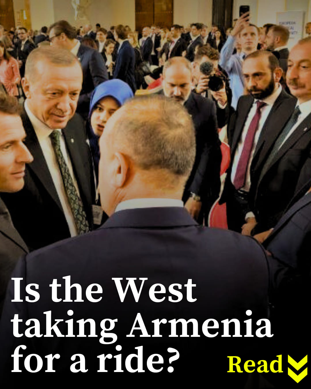 Is the West taking Armenia for a ride?