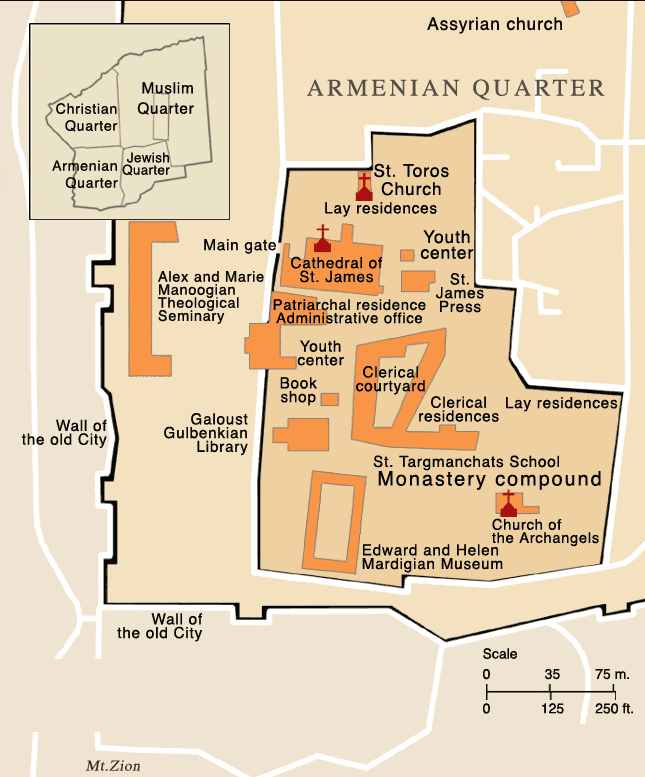 Հայերը կարող են զրկուել Երուսաղեմի հին քաղաքի հայկական շրջանից