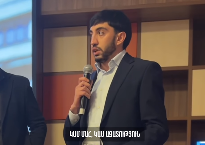 ՀՅԴ Հայաստանի երիտասարդականի ներկայացուցիչը «Արդար Ռուսաստանի երիտասարդները» համաժողովին