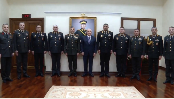 Թուրքիայի պաշտպանութեան նախարարը ընդունել է Ադրբեջանի զինուած ուժերի գեներալներին