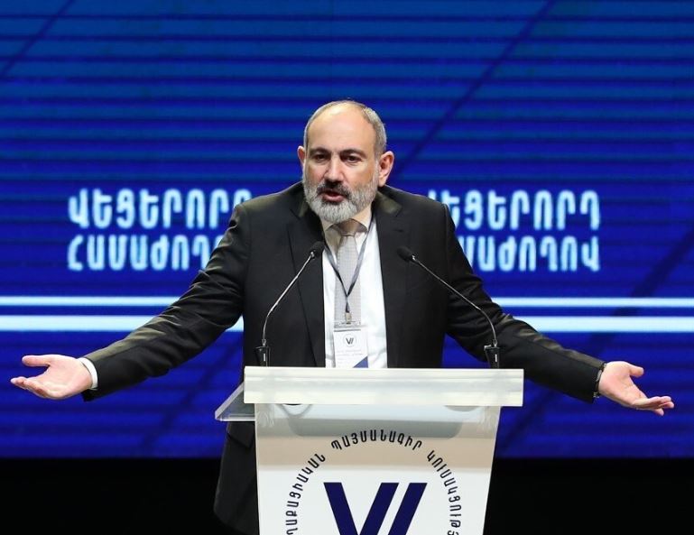 Pashinyan Tries to Defend His Party Accused of Shady Campaign Funding