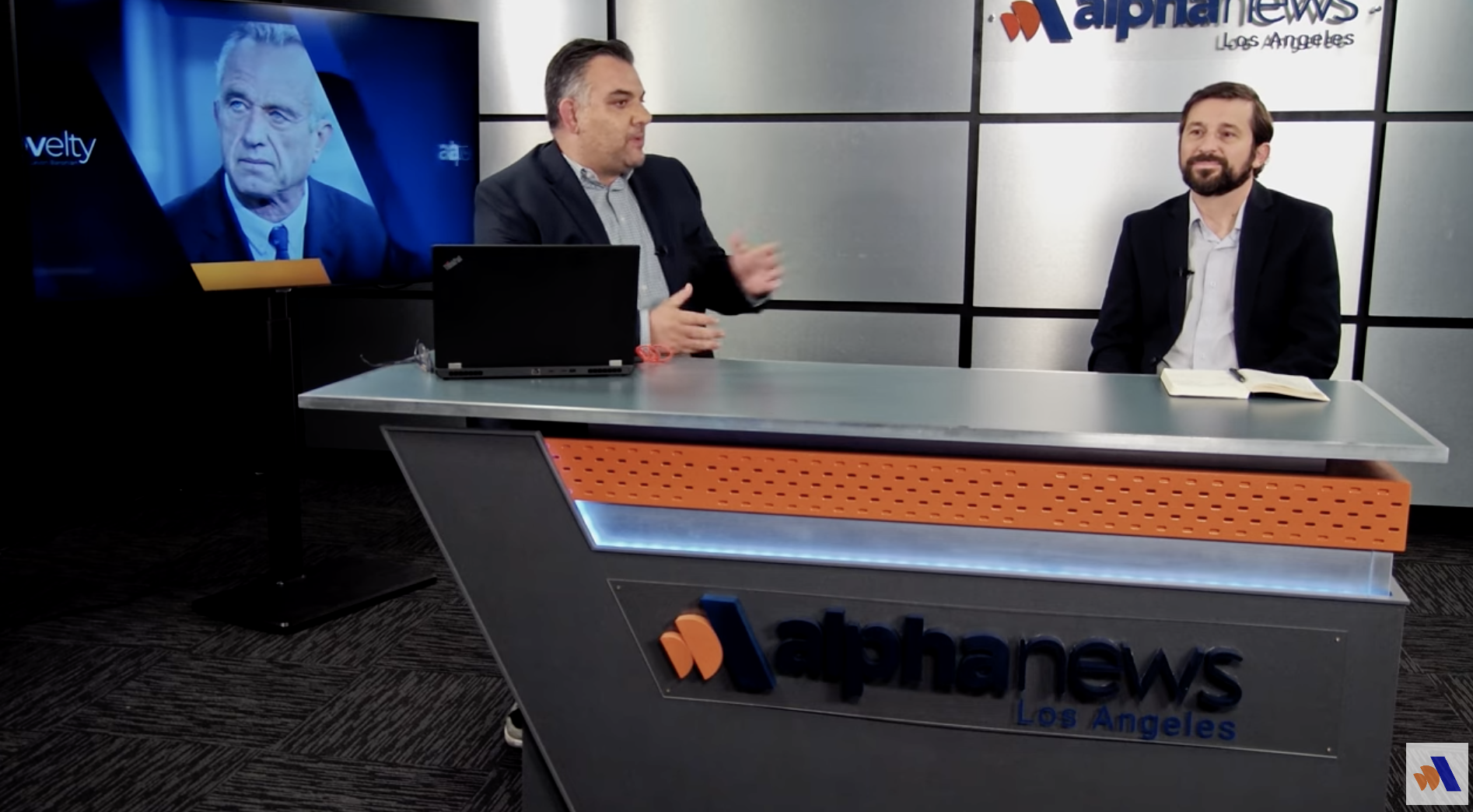 Levon Baronian's "Novelty" Airs Debut Episode on Alpha News with Guest Rostom Sarkissian