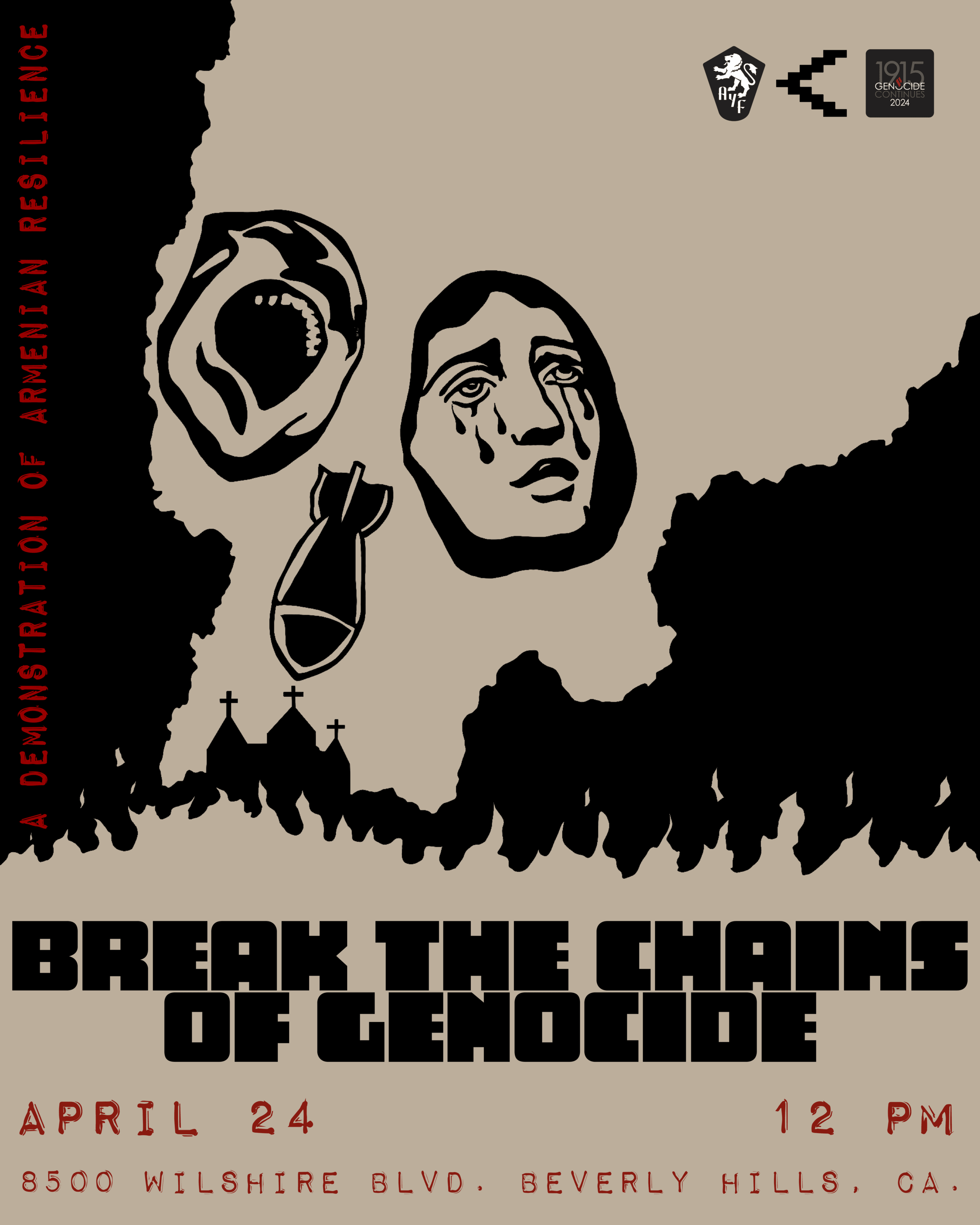 AYF-WUS LAUNCHES BREAK THE CHAINS OF GENOCIDE CAMPAIGN IN APRIL 2024