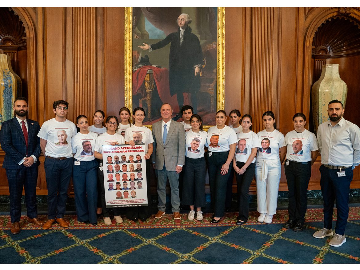 ANCA Leads Full Court Press across Capitol Hill for Release of Armenian Prisoners
