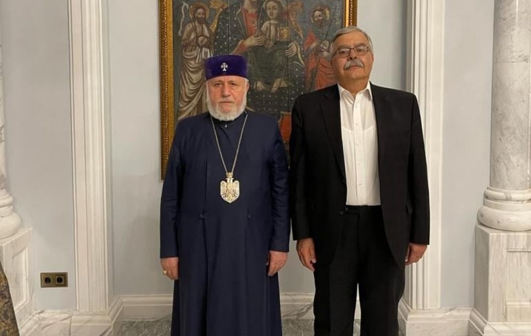Ամենայն Հայոց Կաթողիկոսն ընդունեց ՀՅԴ Բիւրոյի ներկայացուցիչ Յակոբ Տեր-Խաչատուրեանին
