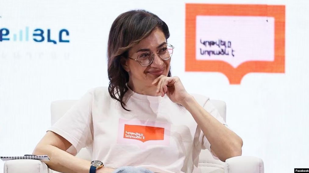 Pashinyan’s Partner Anna Hakobian Lashes Out at Critics with Insults, Sparking Outrage