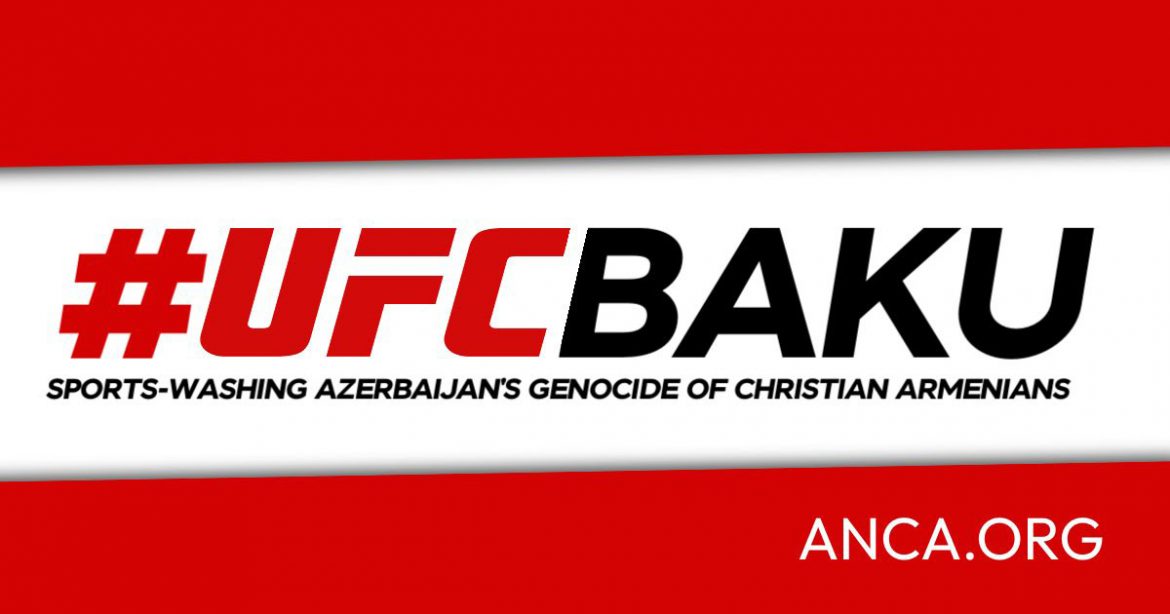 Baku’s UFC Debut: Global Sporting Platform Hijacked to Whitewash Genocide