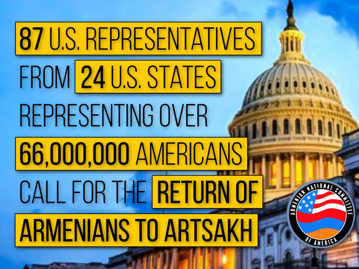 87 U.S. Legislators Press Trump-Vance Administration to Ensure Safe Return of Armenians to Artsakh