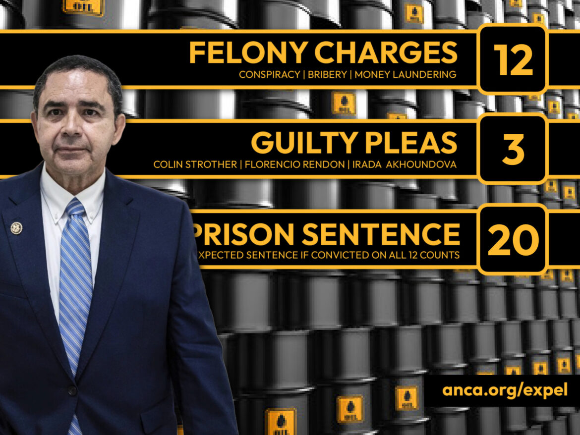 ANCA Calls on U.S. Attorney to Designate Armenian Americans as Victims of Cuellar–Azerbaijan Bribery Scheme