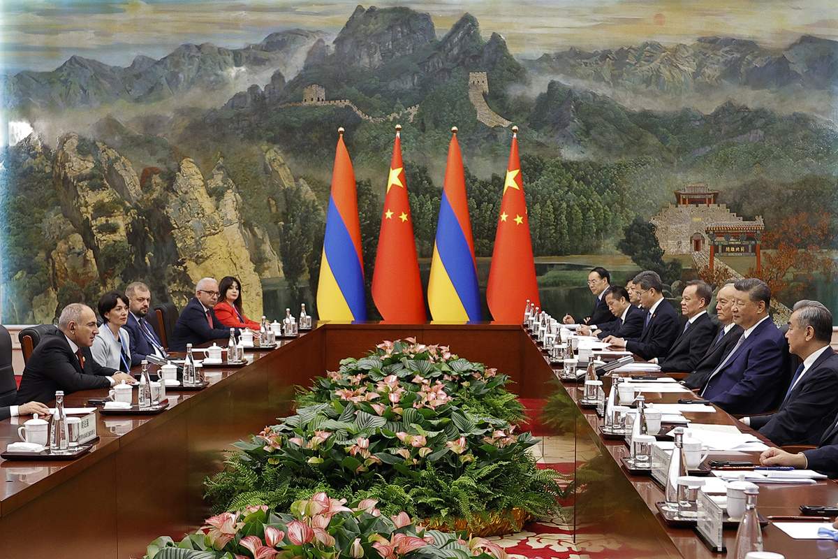 Pashinyan Arrives in China