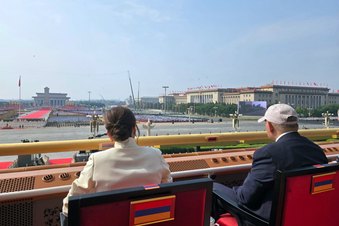 Pashinyan Joins Beijing Parade as Armenia, China Upgrade Ties