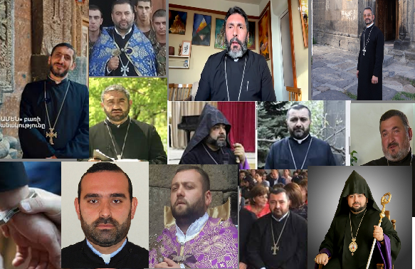 Հայաստանում կալանաւորել են են 12 քահանաներ և մէկ թեմակալ առաջնորդ