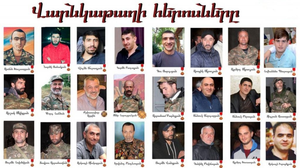 Ընկան հերոսաբար ու հաւատով․ այսօր Վարնկաթաղի հերոսների յիշատակի օրն է