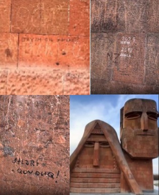 Ադրբեջանի կողմից վանդալիզմի է ենթարկուել «Մենք ենք մեր սարերը» յուշարձանը